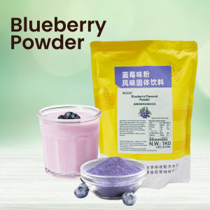 Blueberry  powder 1kg For milk Tea Fruit Milk Frappe Shake Cake baking smoothie
