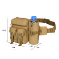 🔥จัดส่งฟรี🔥Military waist bag กระเป๋าคาดเอว กระเป๋าทหารคาดเอว ใส่ขวดน้ำได้. 
