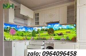 Tranh gạch 3d ốp bếp - LCFV3222
