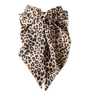 Kẹp tóc giáng sinh thanh lịch kẹp tóc cho bó Kẹp Tóc in da báo barrette ngọt giáng sinh phẳng