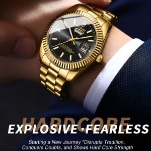 Mens Watches Scratch and Abrasion Resistant Fashion Clothing Matching Timekeeping Multifunction