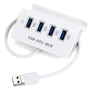 Bộ chia 4 Cổng USB OTG HUB - Kết nối điện thoại với bàn phím và chuột chất lượng cao