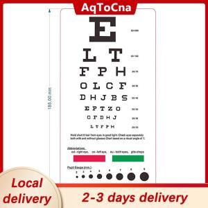 [COD] AqToCna Ship within 24 hours Snellen Eye Wall Chart Wall Art Painting Print On Silk Canvas Poster Home Decor