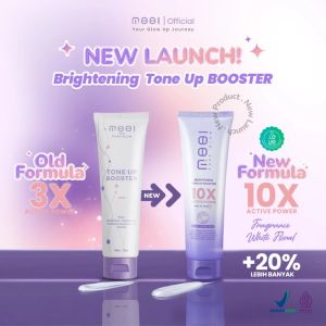 Mooi Pure Glow Radiance Lotion - Pelembab Wajah Aroma Violet SPF 30 Travel Size 120gr