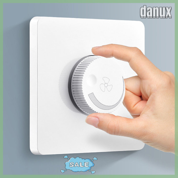 danux Adjustment Ceiling Fan Speed Control Switch Wall Button Dimmer ...