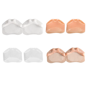 2Pieces Nonslip Forefoot Pads Insoles for Women Silicone Metatarsal Pads Foot Cushions for Long Standing or Walking