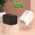 150Wหัวชาร์จเร็ว ช่องเสียบชาร์จหลายพอร์ต150W ใหม่ 4USB+ 2PD โทรศัพท์มือถือ6-In-1 ที่ชาร์จความเร็วสูง สายชาร์จ3in1แท้ สายชาร์จหลายหัว. 