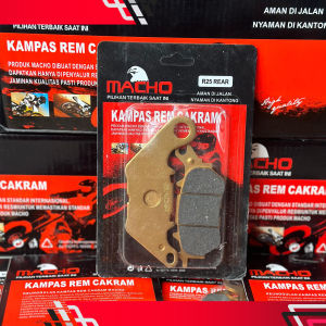 Discpad / Diskpad / Dispad / Kampas Rem Belakang Yamaha R25 - WD Otomotif