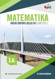 buku matematika kelas 7 A semester 1 penerbit erlangga