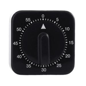 Compact Kitchen Timer 60 Minutes Mechanical Timer Clock Kitchen Cooking Timer Clock with Alarm Clock No Required