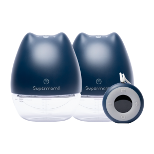 Supermama AirPlus Hands Free Wearable Breast Pump with Remote Control