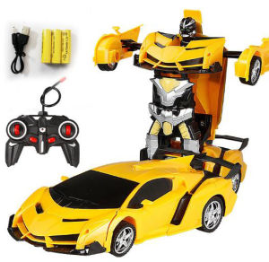 mobil remote Bisa berubah jadi robot - Mainan Mobil Robot Remot