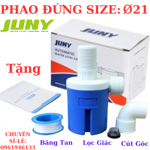 Phao Cơ Thông Minh Chống Tràn JUNY Hàng Nhập Khẩu Chất Lượng Tự Động Xả Ngắt Nước Cho Bồn Nước Bể Cá Bể Bơi Máng Uống Tự Động Chăn Nuôi Hiệu Quả Nhất.
