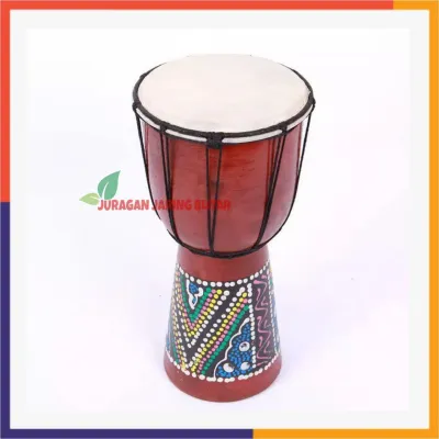 Djembe- Jimbe tinggi 30cm - Kendang Reagge - Alat Musik Tradisional