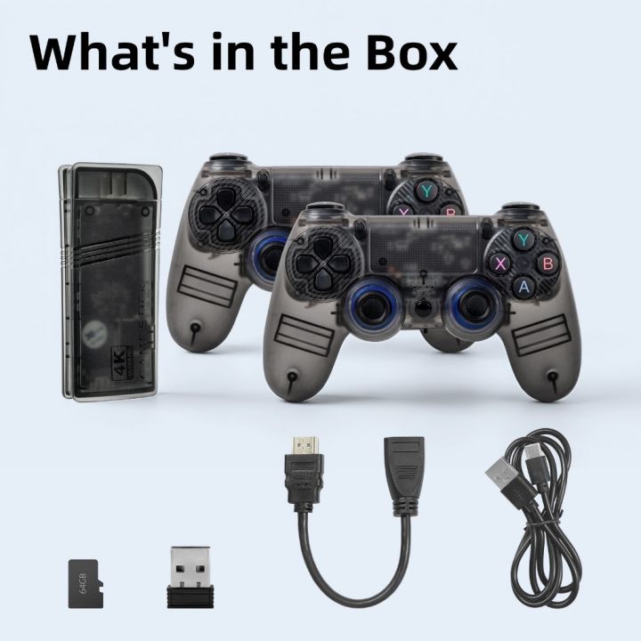 GOOJODOQ%202.4G%20Wireless%20Game%20Controller%203D%20Lag-Free%201080P%20HDMI%20Plug%20and%20Play%20Wireless%20Gaming%20Console%2030,000+%20Classic%20Games%20-%20Image%205