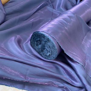 Vải Lụa Óng Xanh Ánh Tím Khổ 1m46