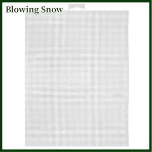 Blowing Plastic Sheets 14Count Plastic Mesh Fabric Plastic Cross Stitch Canvas Eye Mesh For Embroidery DIY Handicraft Knit