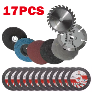 7 ชิ้นแผ่นตัด 75 มิลลิเมตรใบเลื่อยวงเดือนบดล้อ สําหรับบดเหล็กตัด เครื่องบดมุมสิ่งที่แนบมา ตรแผ่นตัด เครื่องบดมุมล้อใบมีดแผ่นขัดไม้โลหะใบมีดตัดเพชร ใบตัดเหล็ก ใบเจียร์เหล็ก ใบตัดคอนกรีต แผ่นตัดไม้ แผ่นตัดเหล็ก แผ่นตัดสแตนเลส แผ่นตัดปูน