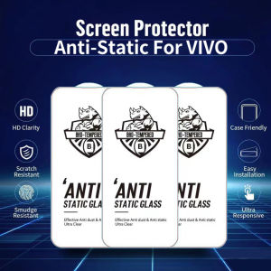 Ultra Clear 9H Anti Static Tempered Glass For VIVO Y11 Y12 Y15 Y16 Y17 Y20 Y21 Y22 Y91 Y93 V20 V21