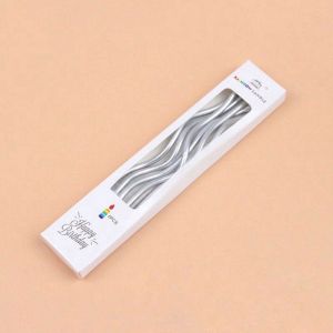 Lilin Ulang Tahun Spiral/Lilin Panjang Lilin Ulang Tahun Spiral Warna Warni Lilin Keriting isi 6pcs Lilin Lilin balon lilin ulang tahun J57