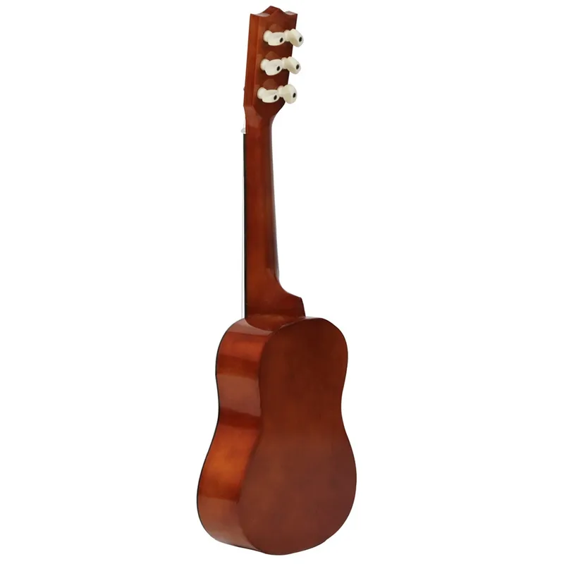 21 Inch 6 Strings Small Mini Guitar Basswood Guitar with Pick