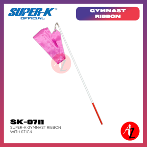 Super-K Gymnastic Ribbon with Stick x 1 pc (SK-0711)