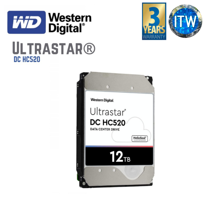 Western Digital ULTRASTAR DC HC520 3.5 12TB | Lazada PH