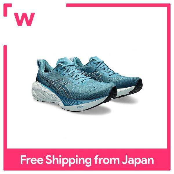 ASICS Men s Running Shoes NOVABLAST 4 WIDE 1011B694 Blue Teal x Evening Teal 26.0 cm 3E Lazada PH