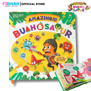 Buku Amazing !!! Buah & Sayur : Mengenal Manfaat Buah & Sayur Dengan Seru dan Menyenangkan