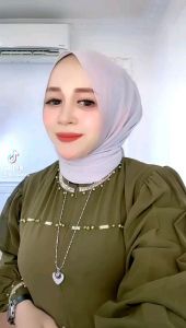 ALISHA MUSLIM FASHION DRESS CANTIK TANGAN BALON TERBARU GAMIS PEREMPUAN TERBARU GAMIS TINGKAT DRESS VIRAL CERUTY