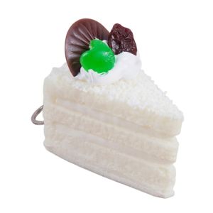 SHUBA Super Soft Fruit Cake Squeezed Toy Anxiety Relief Creative Slow Rebound Fidget Toy Portable Hand Relax Realistic Food Pinch Office Desk Toy