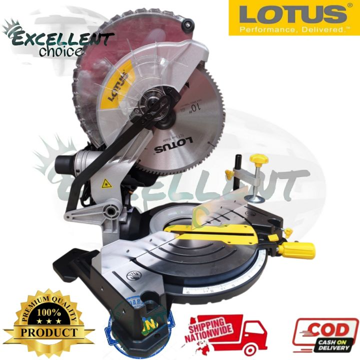 LOTUS Miter Mitre Saw 255mm 1800W LTCM1800X 100% ORIGINAL / AUTHENTIC ...