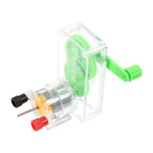 Hand-cranked Generator Mini School DIY Demonstration Motor Electric Generator Assembled Hand-cranked Generator