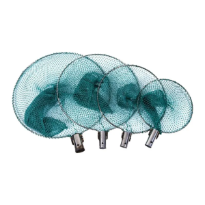 Fishing Landing Net Head Stainless Mesh Durable Fish Catching Net Head for Fishing Tackle Tools