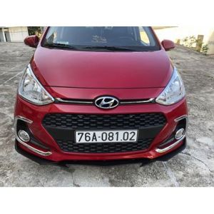 Cản Trước Thể Thao Nhựa ABS Cao Cấp Chống Va Đập Tốt Phía Dưới Có Gân Tăng Cứng Dành Cho I10 hatchback Hàng Cao Cấp