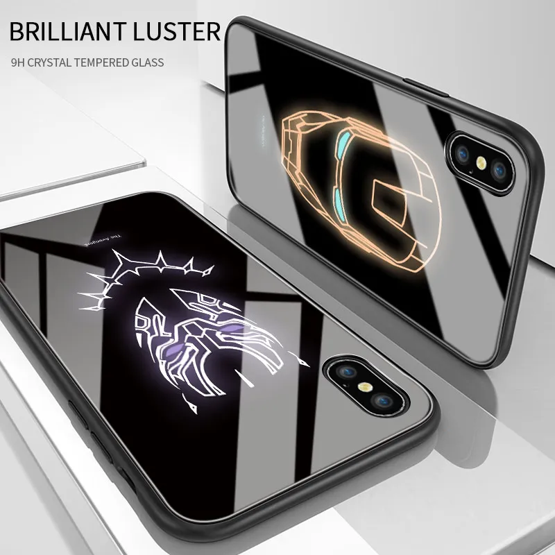 Hontinga Casing Case For Realme Pro Case Luminous Marvel Phone