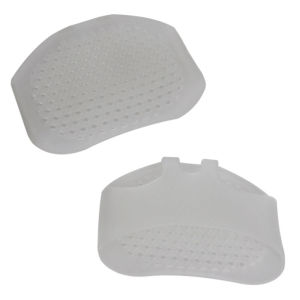 1 Pair (2pcs) Honeycomb Silicone Forefoot Insoles High Heel Shoes Pad Gel Insole Breathable Health Care Heel Pads Cushion Great for Leg Heel Pain Achilles Tendinitis Dry Anti Crack Moisturizing Ellgy Cracked Healing Foot Care
