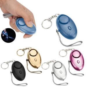 RIVVY Emergency Protection with LED Light 120dB Self Defense Keychain Security Alarm Alert Scream