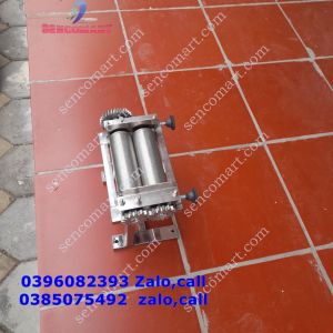 Máy Cán Khô Mực - Làm Mềm Mực Mực Nướng - Trục Dài 17CM
