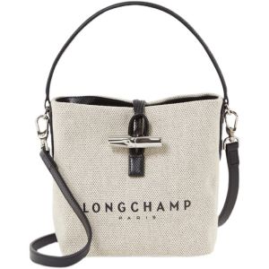 100% Authentic Longchamp bag for women bag Canvas ROSEAU ESSENTIAL TOILE Cross Bucket Bags Armpit Shoulder Bag