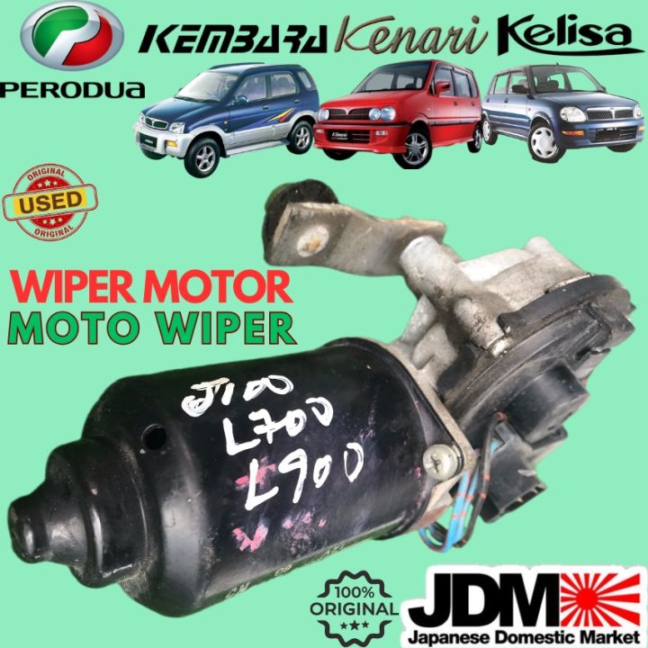 Wiper Motor Fit For PERODUA Kembara Kenari Kelisa Original Used Moto