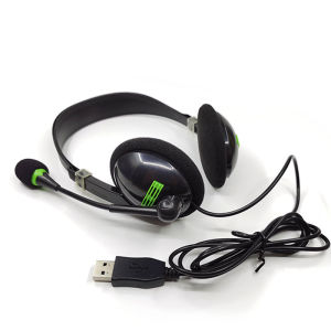 USB 3.5/6.5Mm ชุดหูฟังหูฟังแบบมีสายโทรศัพท์คอมพิวเตอร์โน๊ตบุ๊คกับชุดหูฟัง