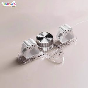 FR-C1278 Gantungan Tempel Dinding Pengait Gagang Sapu Pel Holder Mop Rack Broom Serbaguna