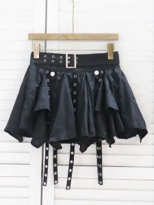 COD Maillard wears an irregular streamer skirt Dongdaemun Korea womens clothing with ruffle edge pleated tutu skirt 95262026 new product.