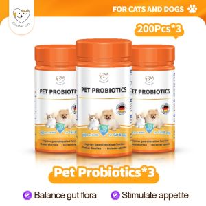CASSIEL PET Probiotics Multivitamin Vitamins Calcium For Jiont Digestive Hair & Skin For Dogs & Cats
