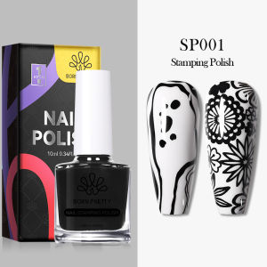 BORN PRETTY 1pc Nail Stamping Polish Flower Geometry Pattern Nail Art Template Basic Stamping Plate