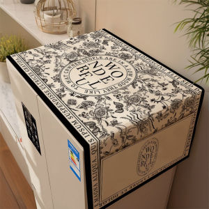Appliance Cover Dustproof Non Slip Storage Pocket Home Kitchen Fridge Washer Microwave Protector