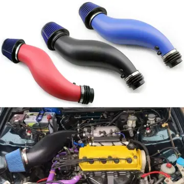 PHILTOP 3" Universal Cold Air Intake Kit, Aluminum Car Air Intake Pipe