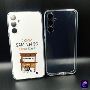 SAM A34 5G Case Softcase Silicon Clear HD Casing