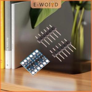 【E-WOITD】 โมดูลแปลงระดับ5 10 15ชิ้นตัวแปลงระดับลอจิก I2C 4แชนเนล5V เป็น3.3V